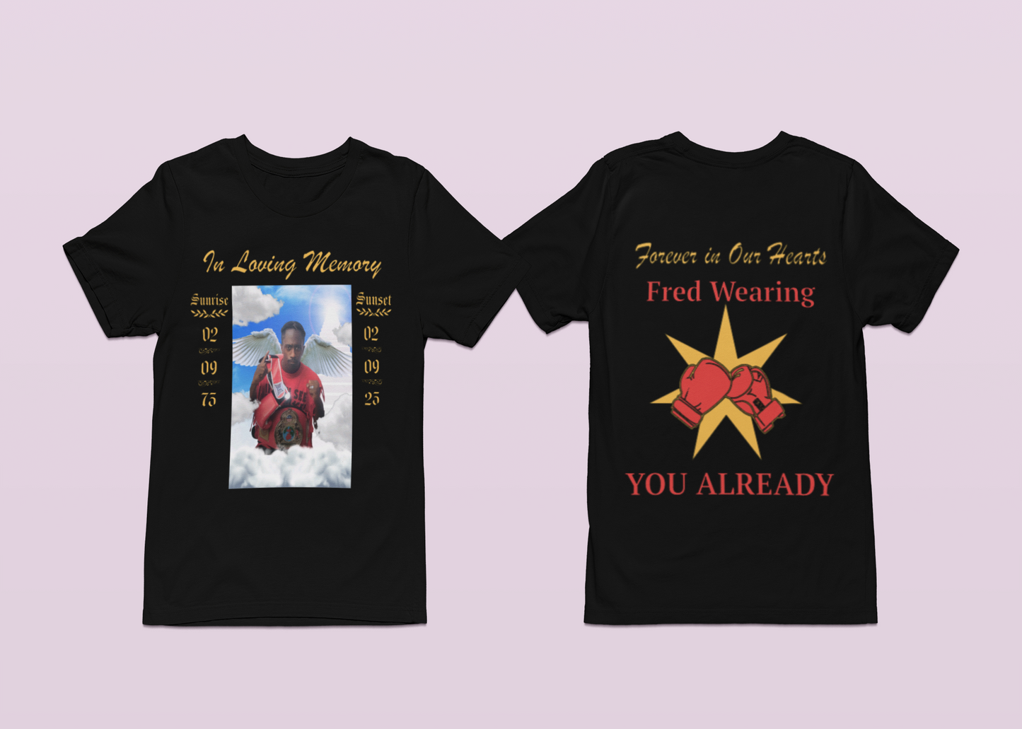 Personalized Memorial T-Shirt