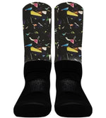Load image into Gallery viewer, Retro Jordan 12 Low SE Confetti Athletic Crew Socks
