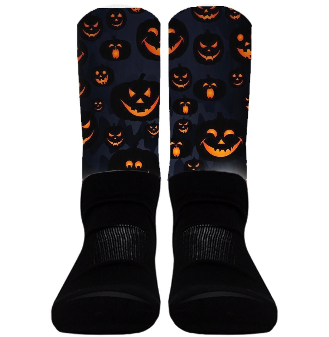 Jack O'Lantern Halloween Sock