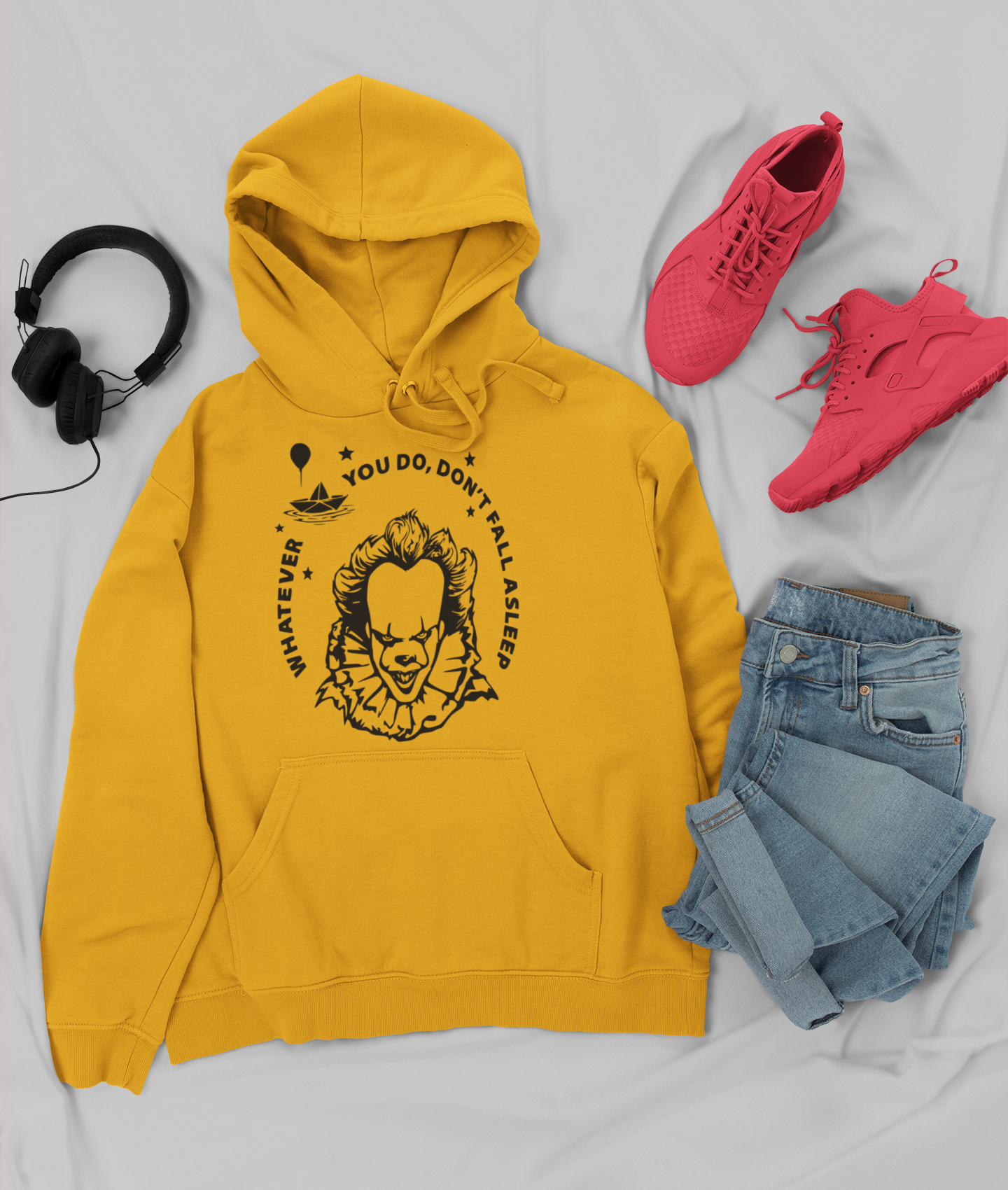 Don't Fall Asleep Pennywise Hoodie