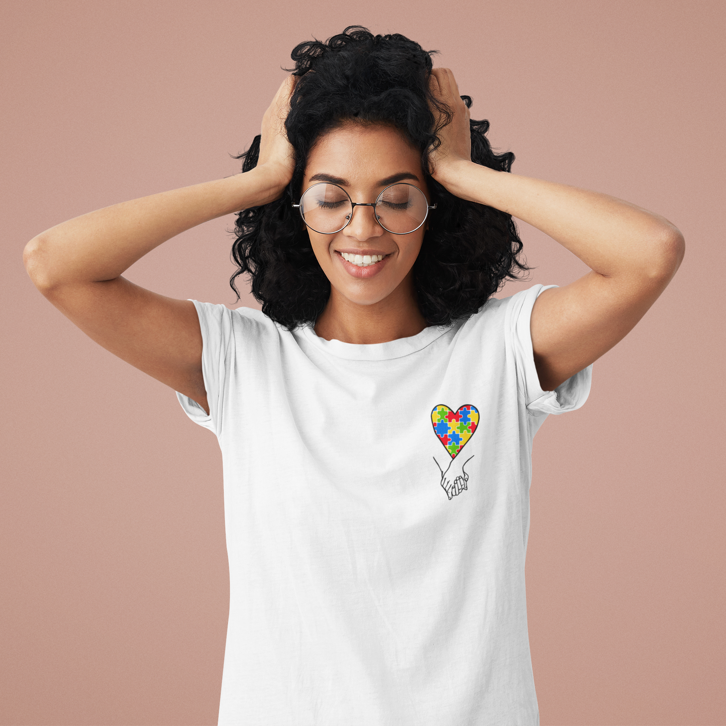 Autism Heart Hands Tee